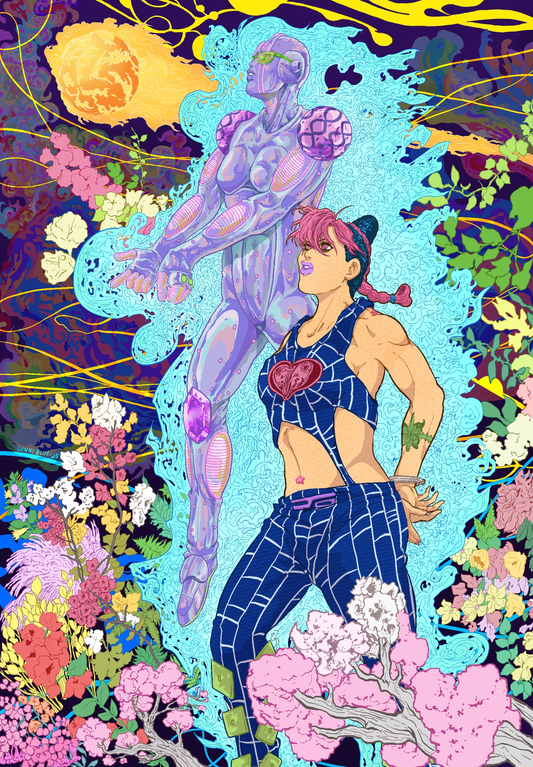 Jolyne End of the World Print