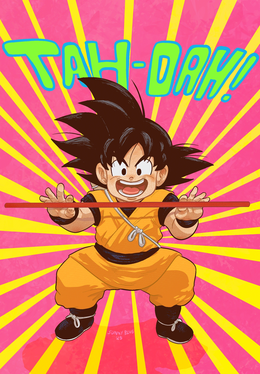 Goku Daima TADAH! :D Print